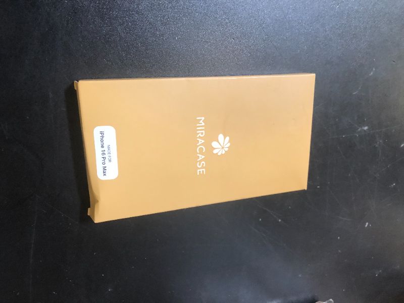 Photo 1 of Miracase for iPhone 16 Pro Max Case with 360° Magnetic Ring Stand [Compatible with Magsafe] Full-Body Drop Proof Bumper Phone Case with Built-in 9H Tempered Glass Screen Protector,Brown