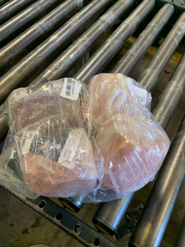 Photo 1 of Glowyn Himalayan Salt Lick-Natural Minerals Block on Rope - 4.0 lbs. (6 Packs) - Great for Horses, Cattle, and Live Stock– Long Lasting – Pink Salt Lick