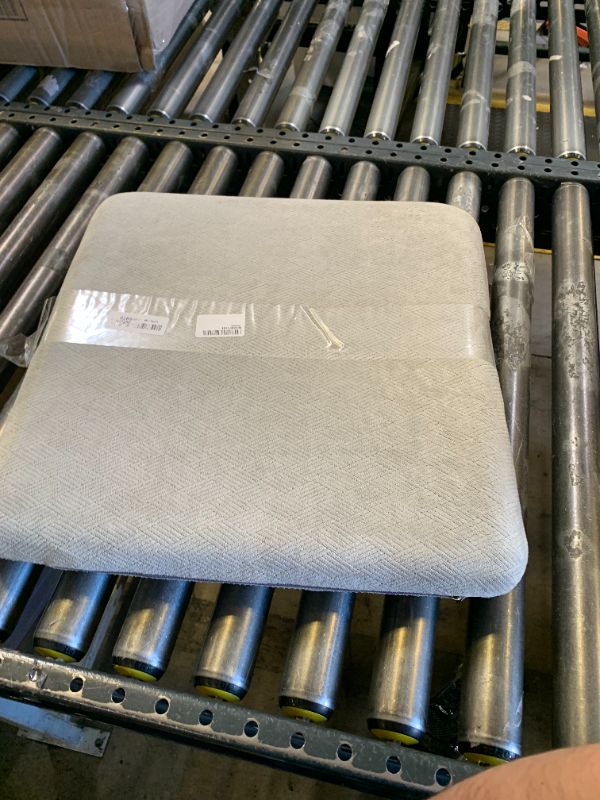 Photo 1 of Sigmat Recliner Cushion for Elderly with Memory Foam 20x20x3 Inches Large Square Seat Cushion for Recliner Chair, Floor Pillow, Truck Seat Cushion Grey