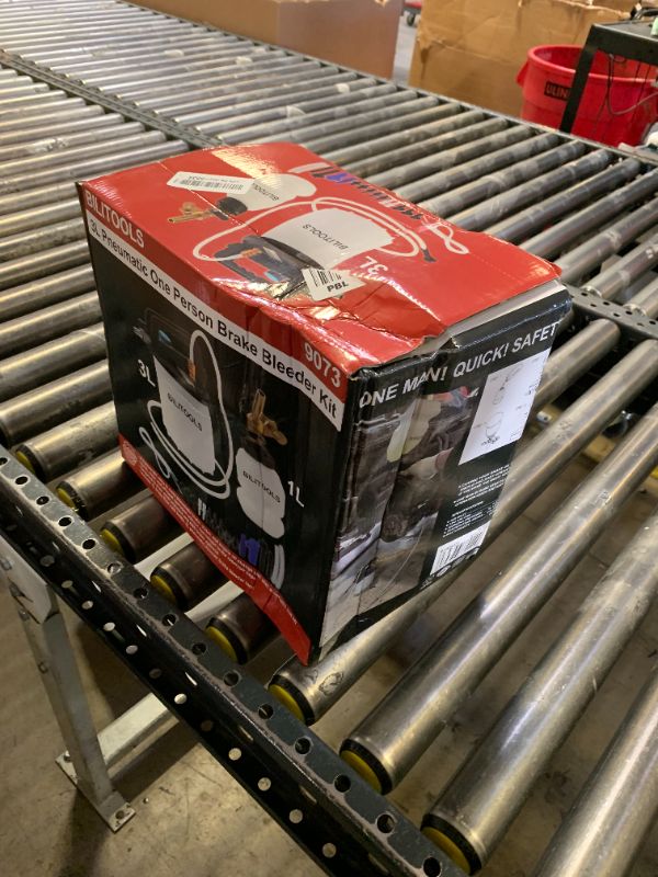 Photo 1 of BILITOOLS 3L Vacuum Brake Bleeder Kit, One Person Pneumatic Brake Fluid & Clutch Bleeding Extractor Tool with Adapters & 1L Refilling Bottle