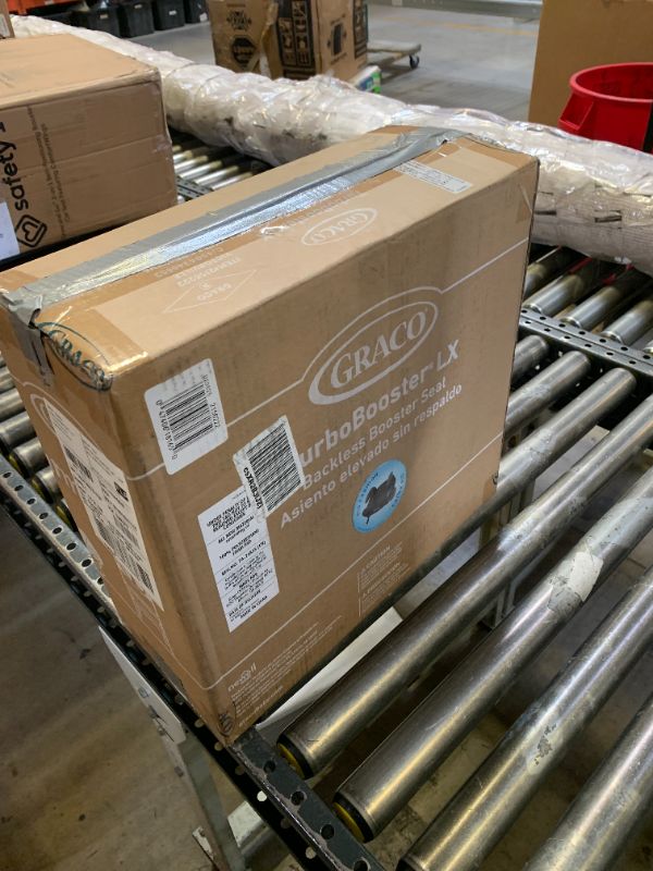 Photo 1 of Graco® TurboBooster® LX Backless Booster with Affix Latch | Backless Booster Seat for Big Kids Transitioning to Vehicle Seat Belt (Rio)