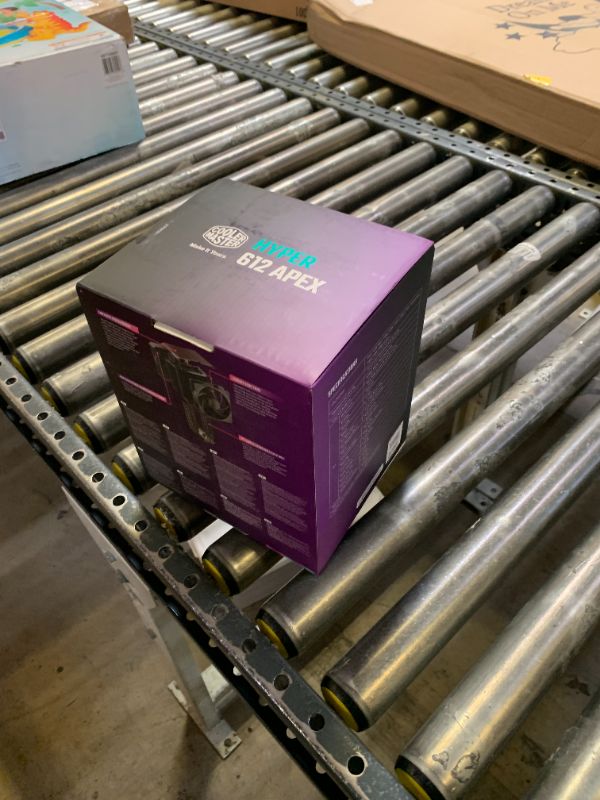 Photo 1 of Cooler Master Hyper 612 Apex CPU Air Cooler - 6 Superconducting Heatpipes (TDP 260W), 2 x 120P 120mm Mobius Fans, Compact Heatsink, No RAM Interference - AMD and Intel Socket Compatible