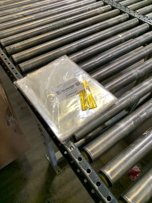 Photo 1 of 11 x 18 Inch French Bread Bags, 100 Clear Plastic Baugette Long Bags With Free Twist Ties - Mirco Perforated, Thickened, Freezer Safe, Disposable