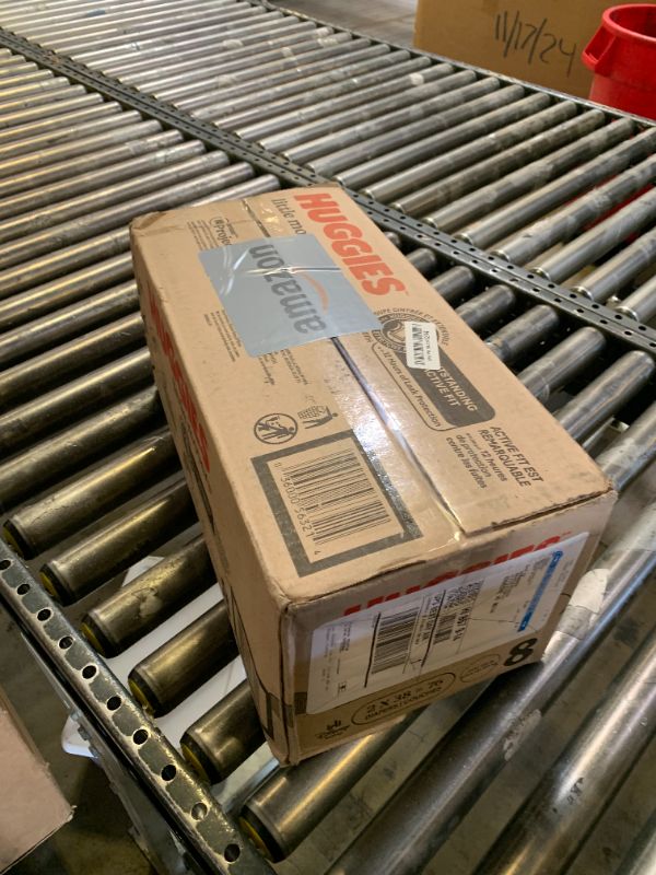 Photo 1 of Huggies Size 8 Diapers, Little Movers Baby Diapers, Size 8 (46+ lbs), 76 Count, Packaging May Vary