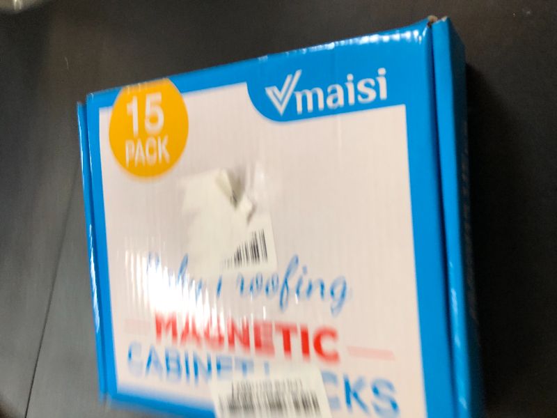 Photo 1 of Vmaisi Baby Proofing Magnetic Cabinet Locks (15 Locks and 2 Keys)