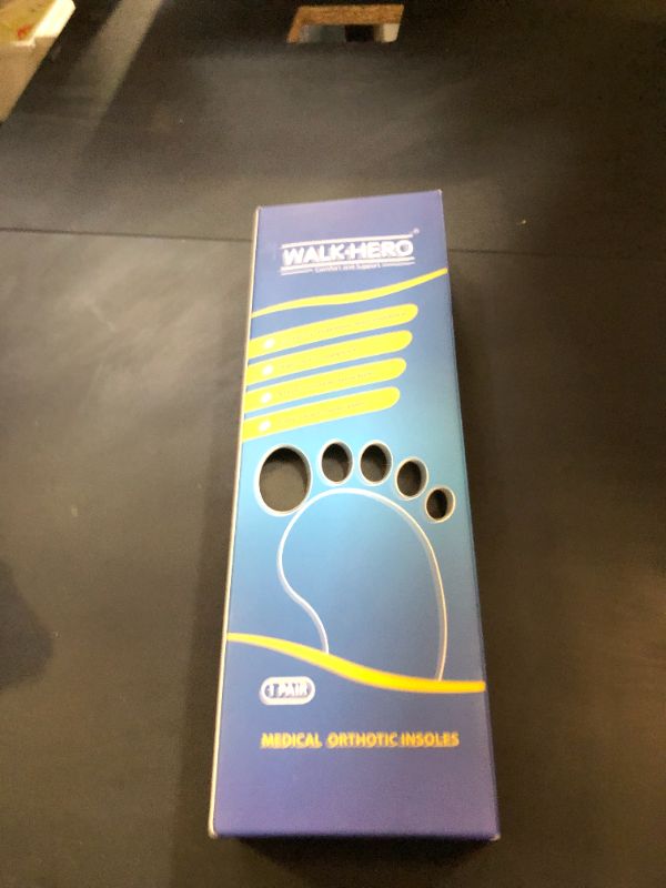 Photo 1 of Plantar Fasciitis Insoles for Men Women - Orthotics Inserts, Shoe Insoles Arch Support Flat Feet Inserts Work Boot Insoles for Standing All Day (Mens 9-9 1/2 | Womens 11-11 1/2)