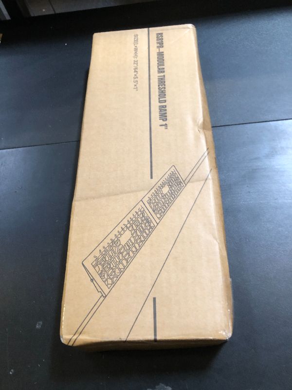 Photo 1 of ROBLOCK 1 Inch Rise Detachable Threshold Wheelchairs Ramps for Home Steps Entry, Portable Modular Door Ramps for Doorways and Cars, Load Capacity 3000 LBS, 2 PCS