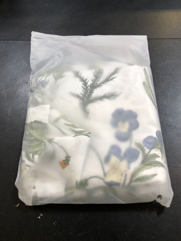Photo 1 of ECOCOTT 2 Pack Pillowcase Euro Size with Green Botanical Floral Leaves Pillow Cases Set, 100% Cotton Queen Pillow Covers Envelope Closure (Euro, 26"x26")