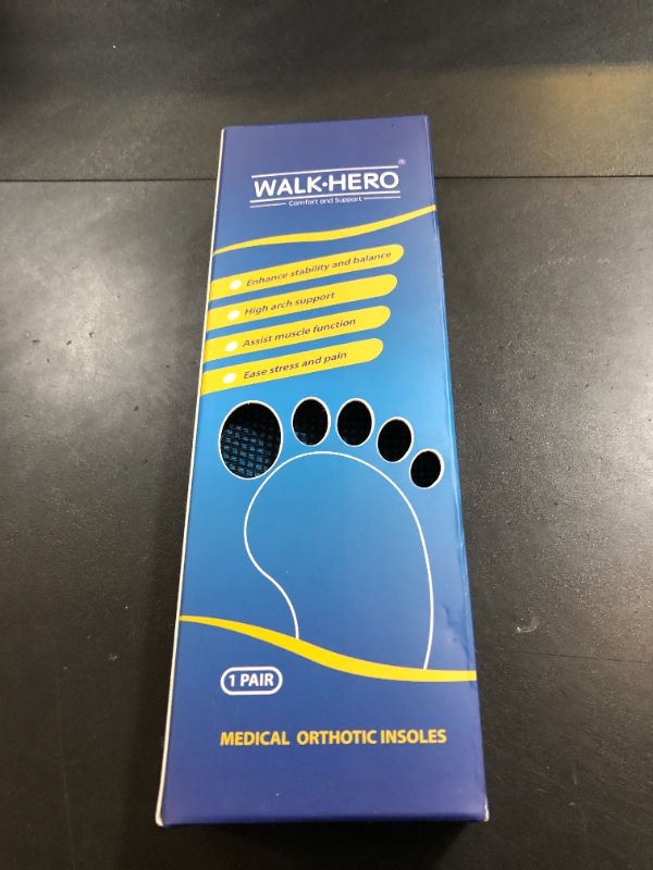 Photo 1 of Plantar Fasciitis Insoles for Men Women - Orthotics Inserts, Shoe Insoles Arch Support Flat Feet Inserts Work Boot Insoles for Standing All Day (Mens 7-7 1/2 | Womens 9-9 1/2)