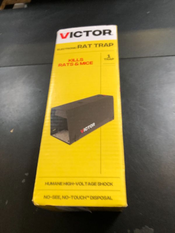 Photo 1 of Victor M241B Indoor Electronic Rat Trap, Humane Electric Rat Traps Indoor for Home, No Touch, No See Traps