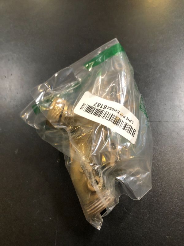 Photo 1 of Triumpeek 4 Way Brass Hose Splitter, Heavy Duty 4-Way Garden Hose Connector 3/4 Inch, Solid 4 way hose adapter