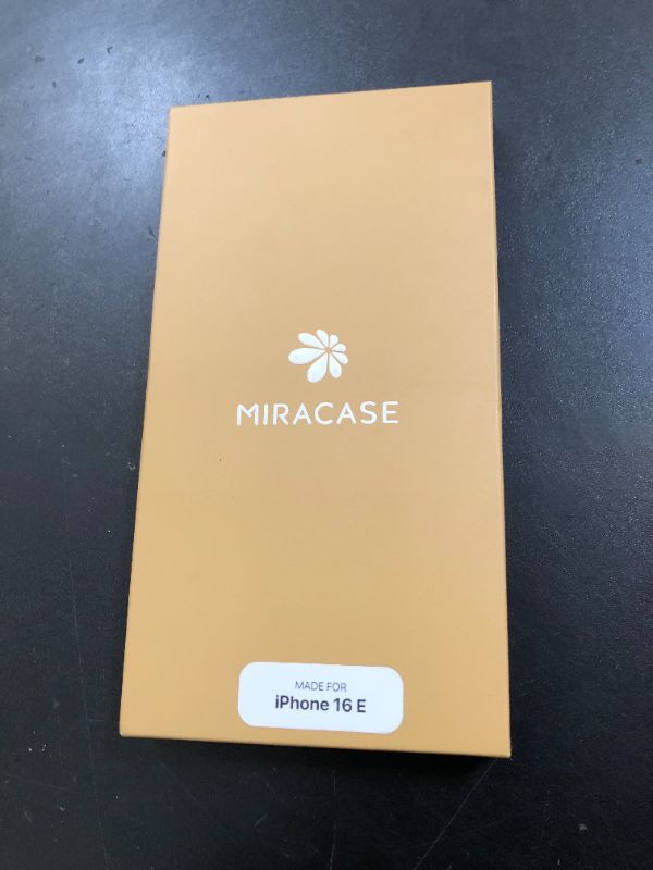 Photo 1 of Miracase Magnetic for iPhone 16e Case Full-Body Phone with Built-in Glass Screen Protector, [Compatible with MagSafe] Military Drop Proof 16E Cover Bumper 6.1 inch, Blue