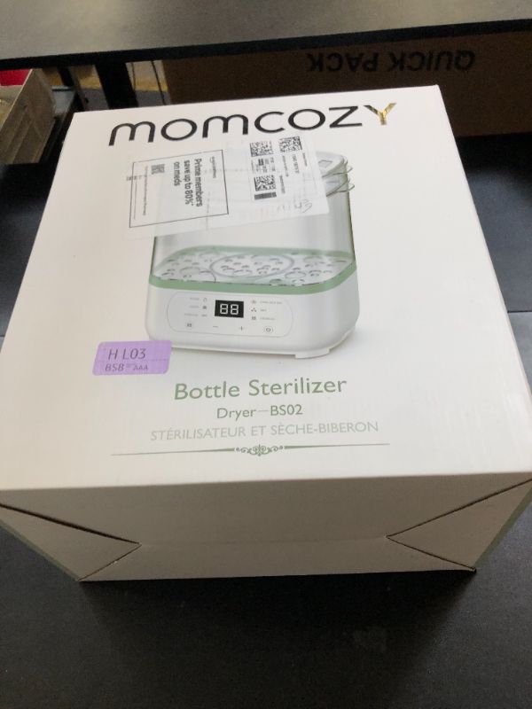 Photo 1 of Momcozy Bottle Sterilizer and Dryer, 8-in-1 Electric Steam Baby Bottle Sterilizer for Baby Bottles, Baby stuffs & Breast Pump Accessories