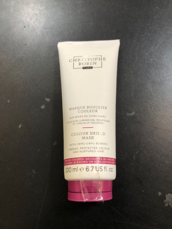 Photo 1 of Christophe Robin Color Shield Mask With Camu Camu Berries for Color-Treated Hair - Conditioning, Anti-fade 6.7 fl. oz