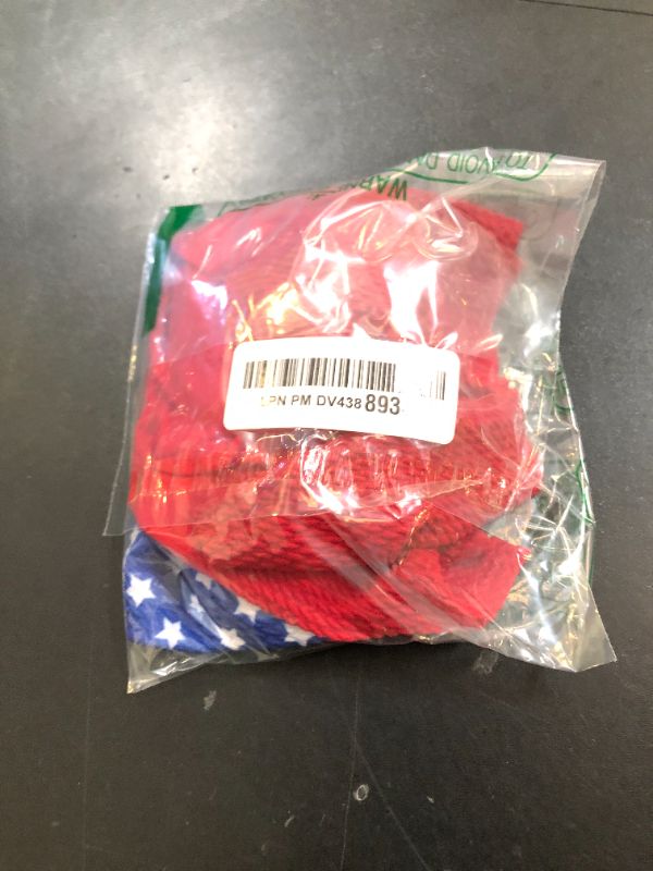 Photo 1 of ONENINEDREAM Patriotic 4th of July Hair Accessories for Baby Girls: Toddler Headband with American Flag Bow, White Stars in Red, White, and Blue