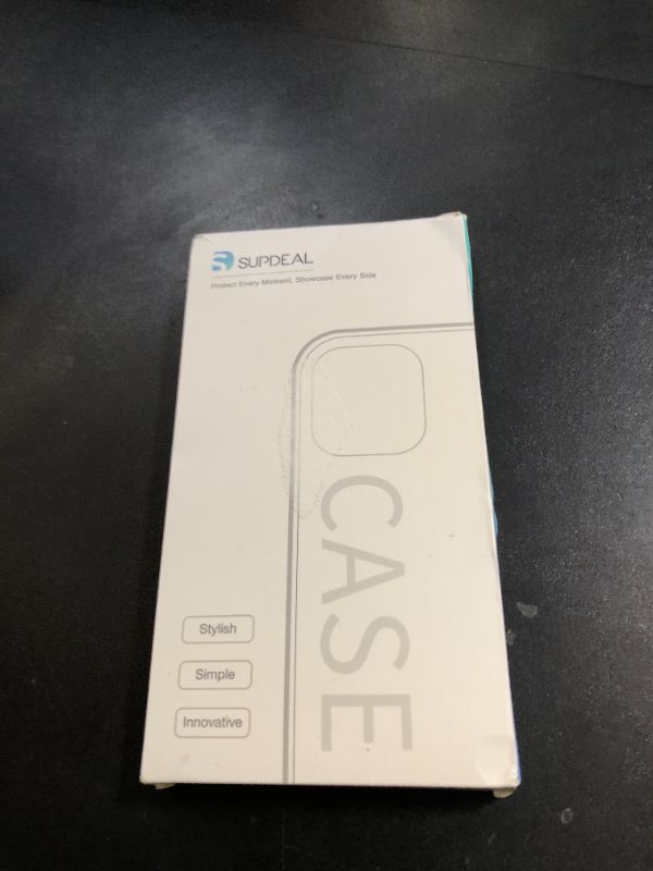 Photo 1 of Supdeal Crystal Clear Case for iPhone 12 Pro Max, [Not Yellowing] [Camera Protection] [Military Grade Drop Tested] Shockproof Protective Phone Case Soft Silicone Slim Cover, 6.7 inch, Transparent