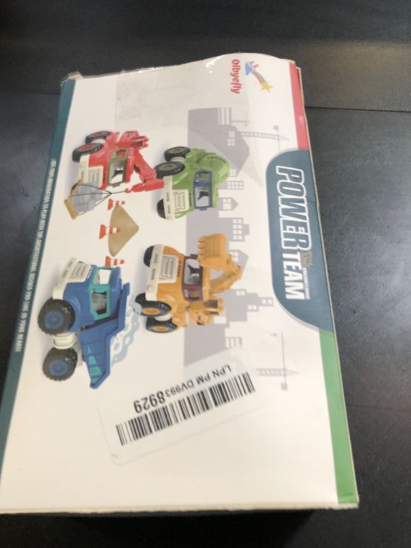 Photo 1 of Olbyefly Construction Toys for 2 3 4 5 Years Old Boys Girls Kids Toddlers, Sandbox Excavator Toy Construction Truck Toys Vehicles Dump Crane Cement Mixer Truck, Christmas Birthday Gifts