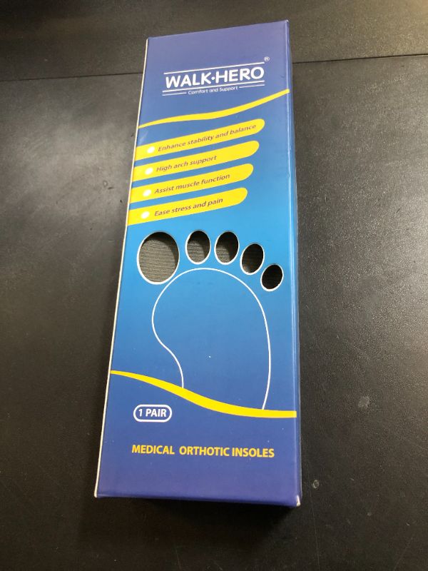 Photo 1 of Plantar Fasciitis Feet Insoles Arch Supports Orthotics Inserts Relieve Flat Feet, High Arch (Mens 6-6 1/2 | Womens 8-8 1/2)
