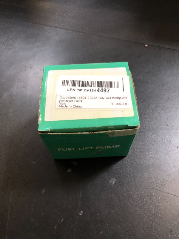 Photo 1 of Otobaijeni 16604-52032 1660452032 Fuel Lift Pump Fuel Injection Pump for Kubota Z482 D662 D722 V2203 V2403 16604-52030 1G961-52030 19844-52031 Engine Fuel Pump Aftermarket Parts