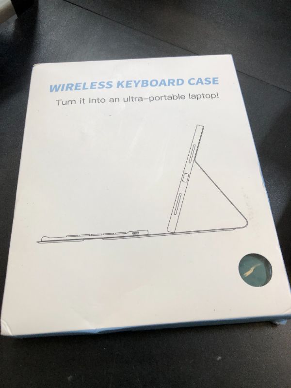 Photo 1 of Harvopu Compatible for iPad Air 11-inch/ 10.9" Air 5th 4th Generation Case with Keyboard - Backlit Detachable, Folio Cover with Pencil Holder for iPad Air 11 Inch M3/M2, Air 5/ Air 4 (Pine Green)