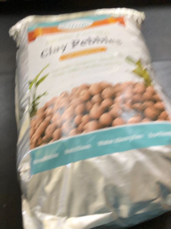 Photo 1 of Legigo 10 LBS Organic Expanded Clay Pebbles, 4mm-16mm Lightweight Clay Leca Balls for Plants, Natural Hydroton Clay Pebbles for Hydroponic & Aquaponics Growing, Orchid Potting Mix, Drainage, Terrarium