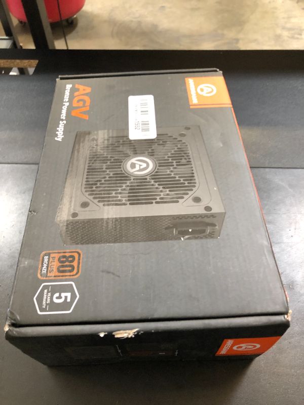 Photo 1 of ARESGAME AGV Series 500W Power Supply, 80 Plus Bronze Certified, Non Modular Power Supply, 5 Year Warranty