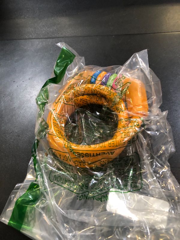 Photo 1 of IDEALUX Bike Lock Cable - 4 Feet Resettable Cable Lock - Self Coiling 5 Digit Combination Bicycle Lock (Orange)