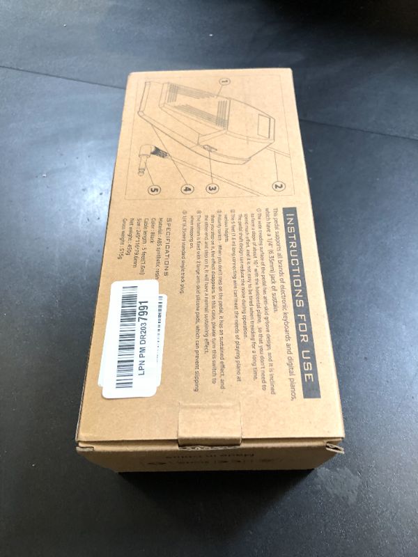Photo 1 of Wuxic new Sustain Pedal?Universal for Yamaha Casio Roland Korg Behringer Moo digital Piano and Midi Electronic keyboards
