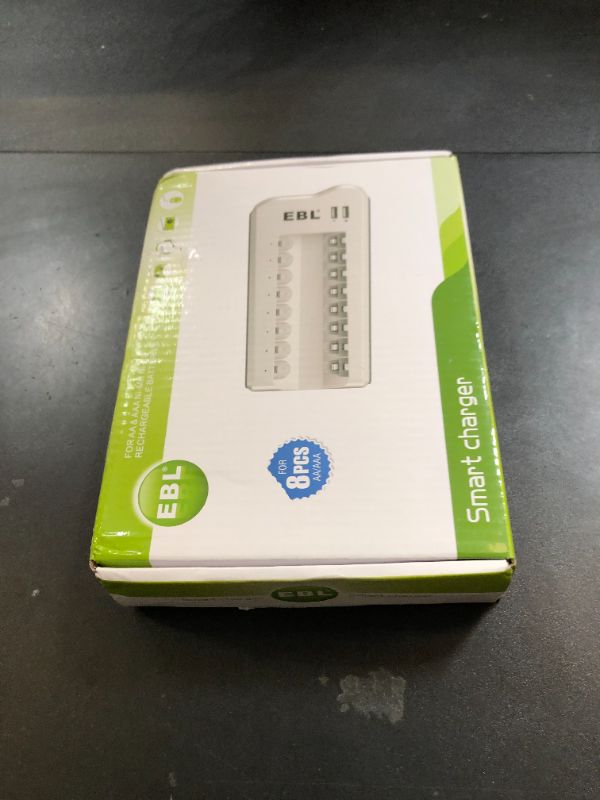 Photo 1 of EBL 2300mAh Ni-MH AA Rechargeable Batteries (16 Pack) and Rechargeable AA AAA Battery Charger with 2 USB Charging Ports
