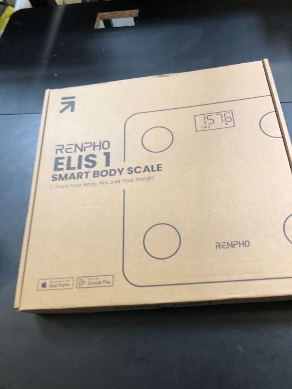 Photo 1 of RENPHO Smart Scale for Body Weight, FSA HSA Eligible, Digital Bathroom Scale BMI Weighing Bluetooth Body Fat Scale, Body Composition Monitor Health Analyzer with Smartphone App, 400 lbs - Elis 1