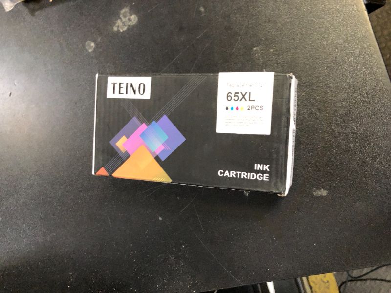 Photo 1 of TEINO Remanufactured Ink Cartridge Replacement for HP 65 65XL 65 XL use with HP Envy 5055 5052 5058 DeskJet 3755 2655 3752 3720 3722 3723 3758 2652 2622 2624 Printer (Black Tri-Color, Combo Pack)