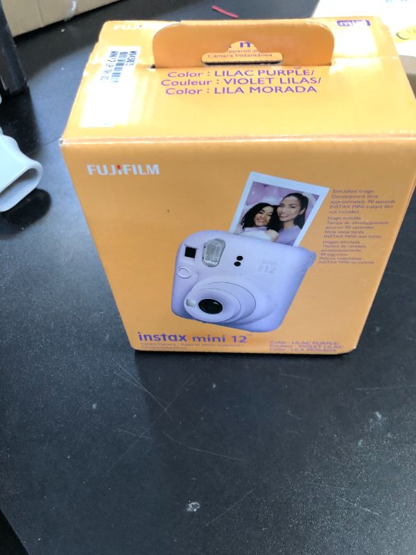 Photo 1 of Fujifilm Instax Mini 12 Instant Camera - Lilac Purple
