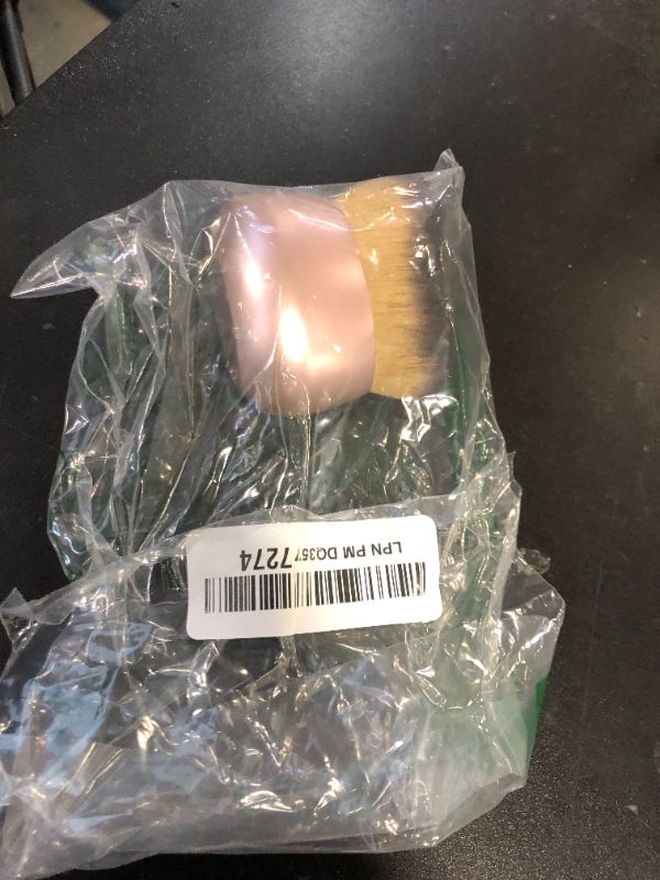 Photo 1 of Extra Large Body Makeup Brush For Self Tanner, Leg Makeup &Bronzer Blend,75 mm Wide-headed Kabuki Brush Provides More Even &Pretty Application, Oval Face&Back Makeup Brush, Wet&Dry Use- Pink Rose Gold