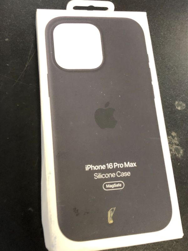 Photo 1 of Apple iPhone 16 Pro Max Silicone Case with MagSafe and Camera Control - Black ???????