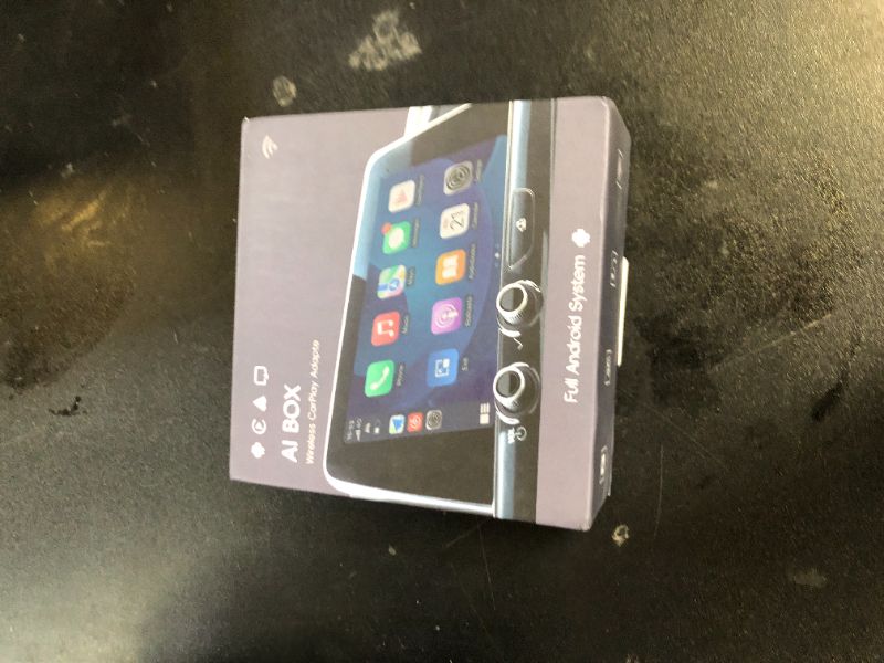 Photo 1 of Wireless Carplay Adapter 2025 Ai Box for iPhone & Android Auto with Netflix YouTube Supports TF Card Dongle Plug and Play Easy Setup Carplay Video Box for iOS 10+ for 2015 Car
