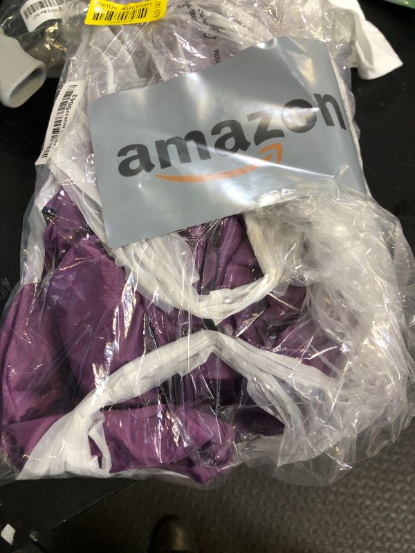 Photo 1 of Inflatable Masquerade Costume Full Body Suit Air Blow up Costumes Fancy Dress Ball Party Christmas Carry Funny Cosplay Halloween Carnival Jumpsuit Suit Outfit (Purple)