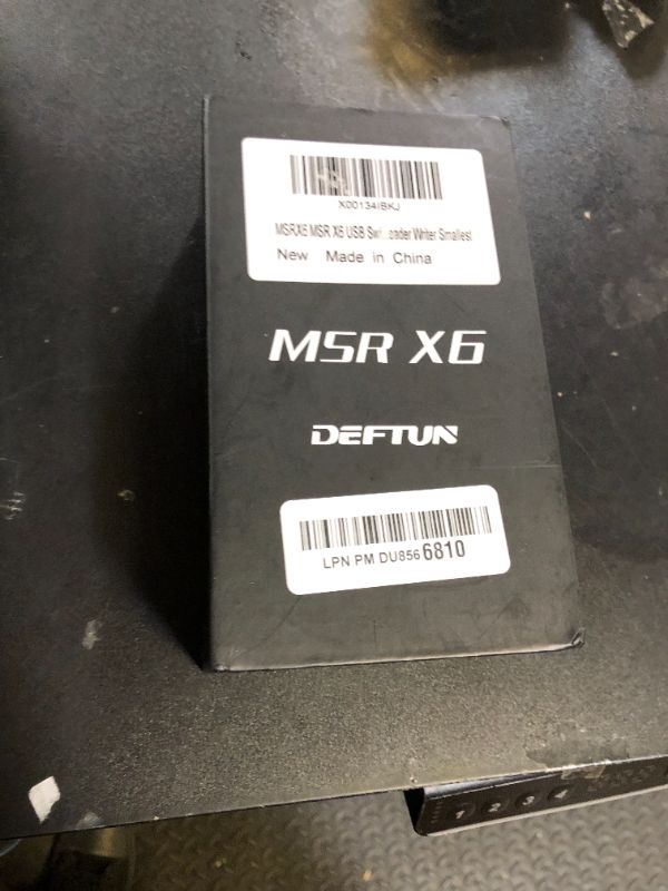 Photo 1 of MSRX6 MSR X6 USB Swipe Magstripe Credit Card Reader Writer Smallest