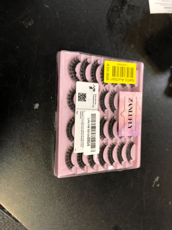 Photo 1 of 14 Pairs Wispy Mink Lashes False Eye Lashes Natural Look 5D Volume 16mm Fake Eyelashes Pack by TNFVLONEINS