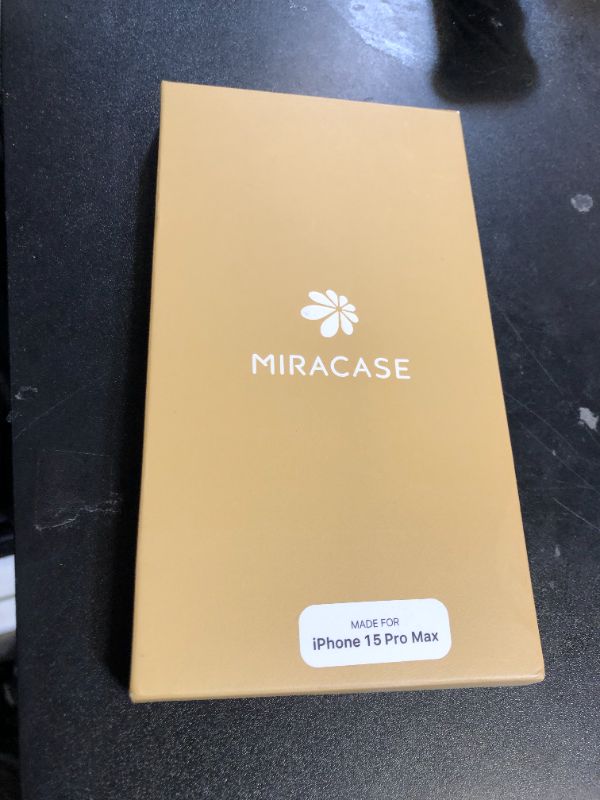 Photo 1 of Miracase Glass Series for iPhone 15 Pro Max Case 6.7 Inch, Full-Body Drop Proof Phone Case for iPhone 15 Pro Max with Built-in 9H Tempered Glass Screen Protector + Camera Protector, Clear