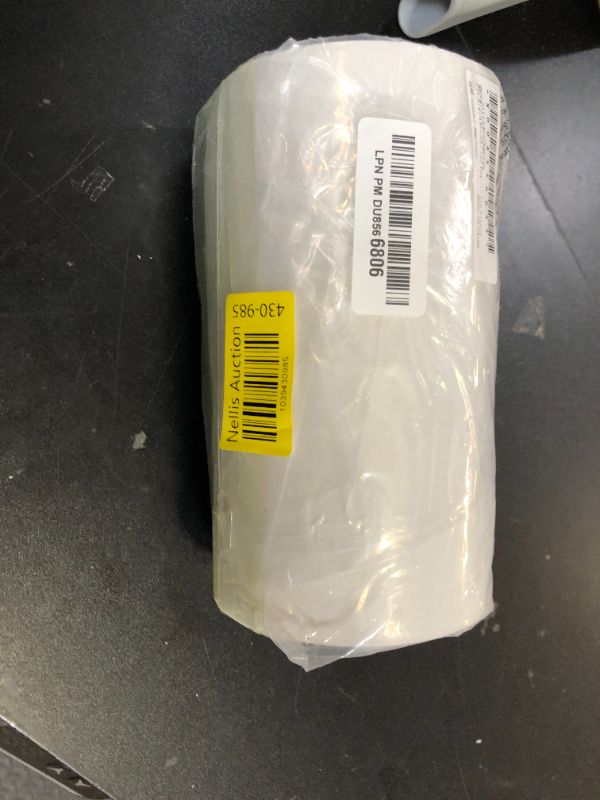 Photo 1 of MECCANIXITY PVC Rigid Tube Round Pipe Tubing Hardware Tubing 101.6mm ID 110mm OD 20cm/8" Length White High Impact for Water Pipe, Crafts