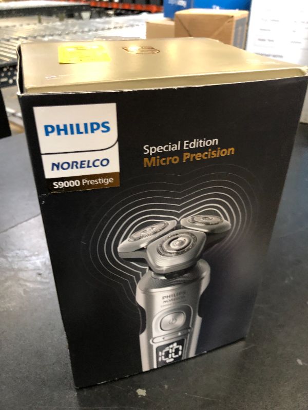 Photo 1 of Philips Norelco Shaver Series 9000 Prestige Special Edition, Wet & Dry Electric Shaver, Lift/Cut & SenseIQ Technology, Nose & Precision Trimmer, Qi Pad, Cleaning Pod & Premium Case, SP9842/85