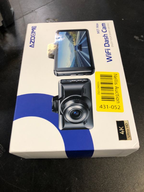 Photo 1 of AZDOME M01 Max WiFi Dash Cam Front and Rear, 4K+1080P, Free 64GB Card, App Control, 3" Screen Dash Camera for Car, Built-in ADAS G-Sensor, Waterproof, 24H Parking Mode Dashcam