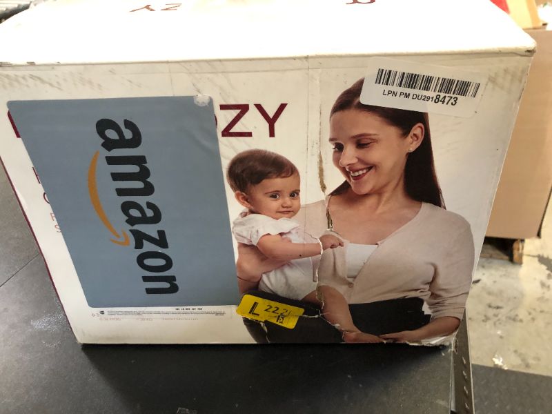 Photo 1 of Momcozy Hip Seat Baby Carrier - Adjustable Waistband with Original 3D Belly Protector, Ergonomic Carrier with Various Pockets for Newborns & Toddlers up to 45lbs (Black, Medium)