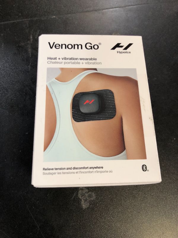 Photo 1 of Hyperice Venom Go - Advanced Heat + Vibration Wearable (Venom Go) - FSA and HSA Eligible