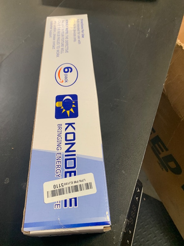 Photo 1 of F15T8/DL 18 Inches T8 15 Watt Fluorescent Tube Compatible for Sylvania GE Eiko F15/T8/D Daylight 6500K G13 Bi-Pin Base 6 Count
