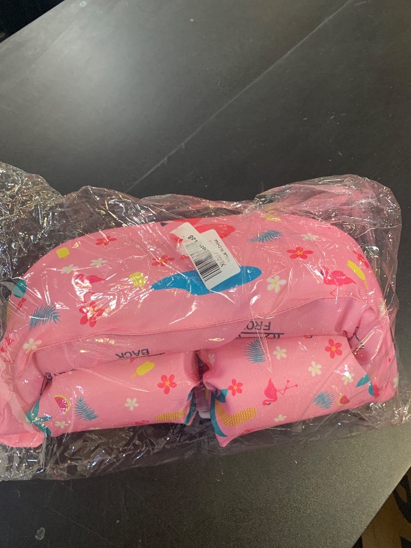 Photo 1 of life vest 5 year old pink flamingo