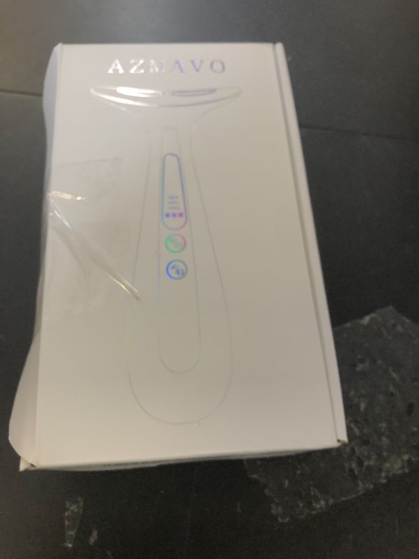 Photo 1 of AZMAVO Facial and Neck Massager for Face, Neck & Eye - Skin Lifting & Firming - Wrinkle & Dark Circle Reducer - at Home Skin Care Face Sculpting Tool and Neck Massager