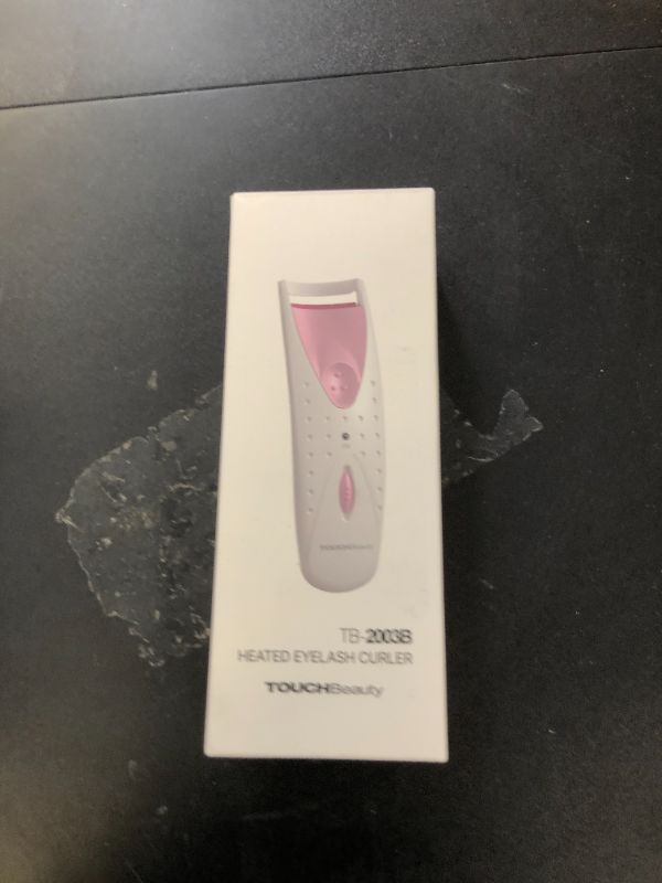 Photo 1 of TOUCHBeauty Professional Heated Eyelash Curler with Silicone Refill Pad Curling Tool for Women Long Lasting Eyelashes TB-2003B