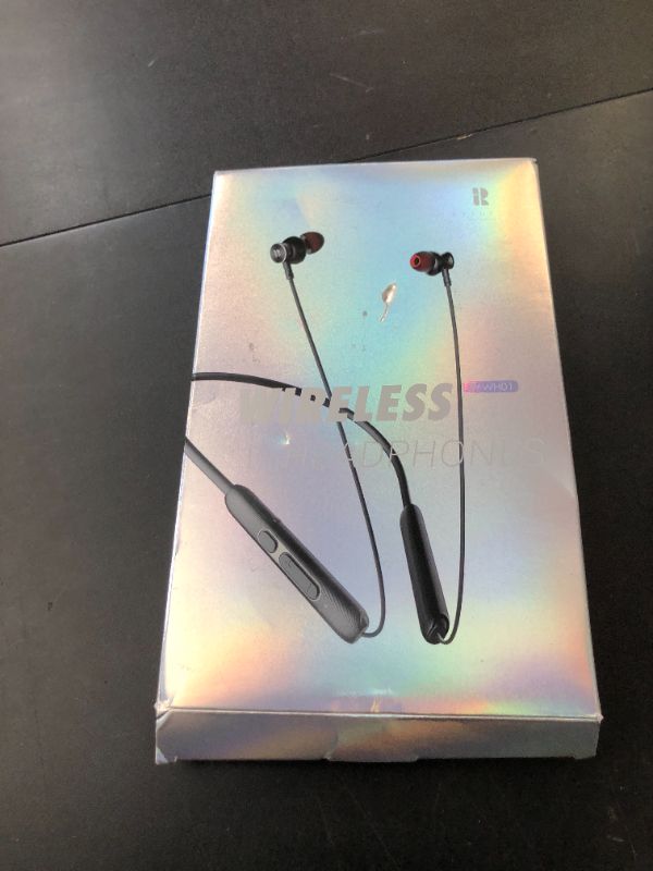 Photo 1 of Rythflo Bluetooth Headphones,V5.2 Wireless Bluetooth Earbuds w/Mic in-Ear Magnetic Neckband Earphone 30Hrs Playtime, IPX7 Sweatproof Deep Bass Headset for Phone Call Music Sports