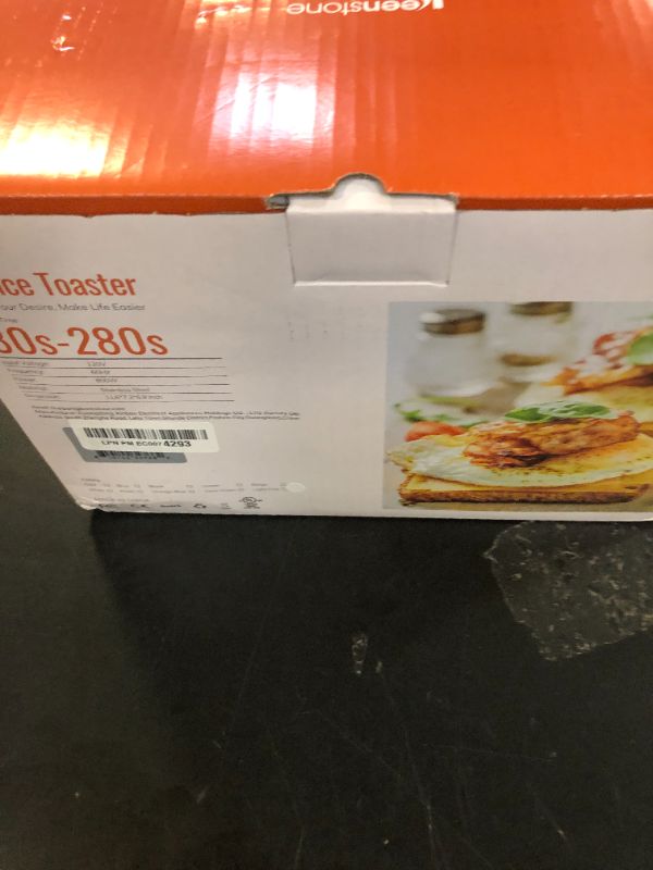 Photo 1 of Keenstone Toaster 2 Slice, Retro Wide Slot Stainless Steel Toaster with 6 Browning Levels, Reheat & Defrost, for Bagel, Toast, Bread, Kitchen Essentials, Removable Crumb Tray, White